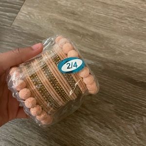 Light brown bangles